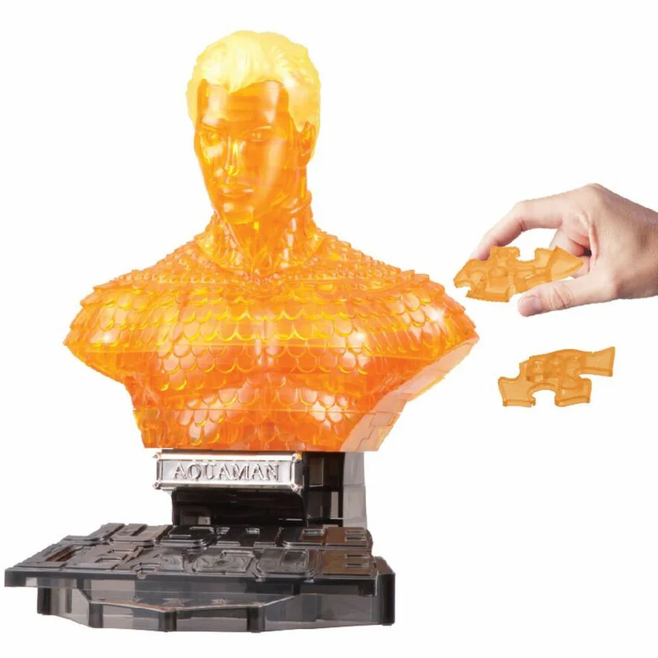 DC Comics Aquaman Clear 72 Piece 3D Jigsaw Puzzle Image 1