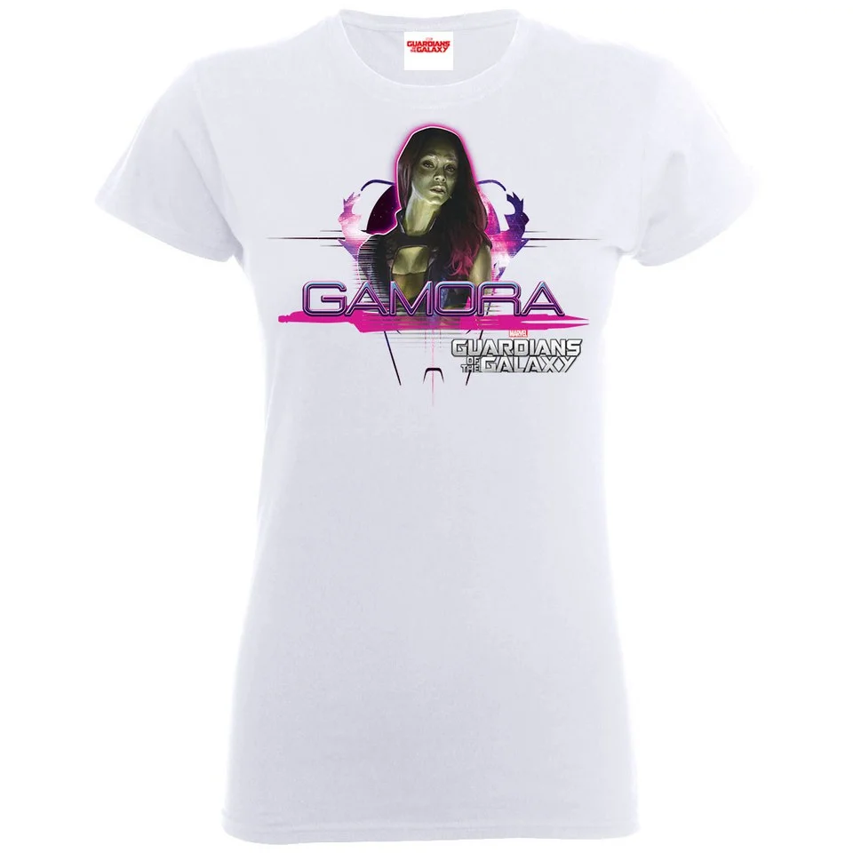 Marvel Women's Guardians of the Galaxy Gamora T-Shirt - White - S - White Image 1