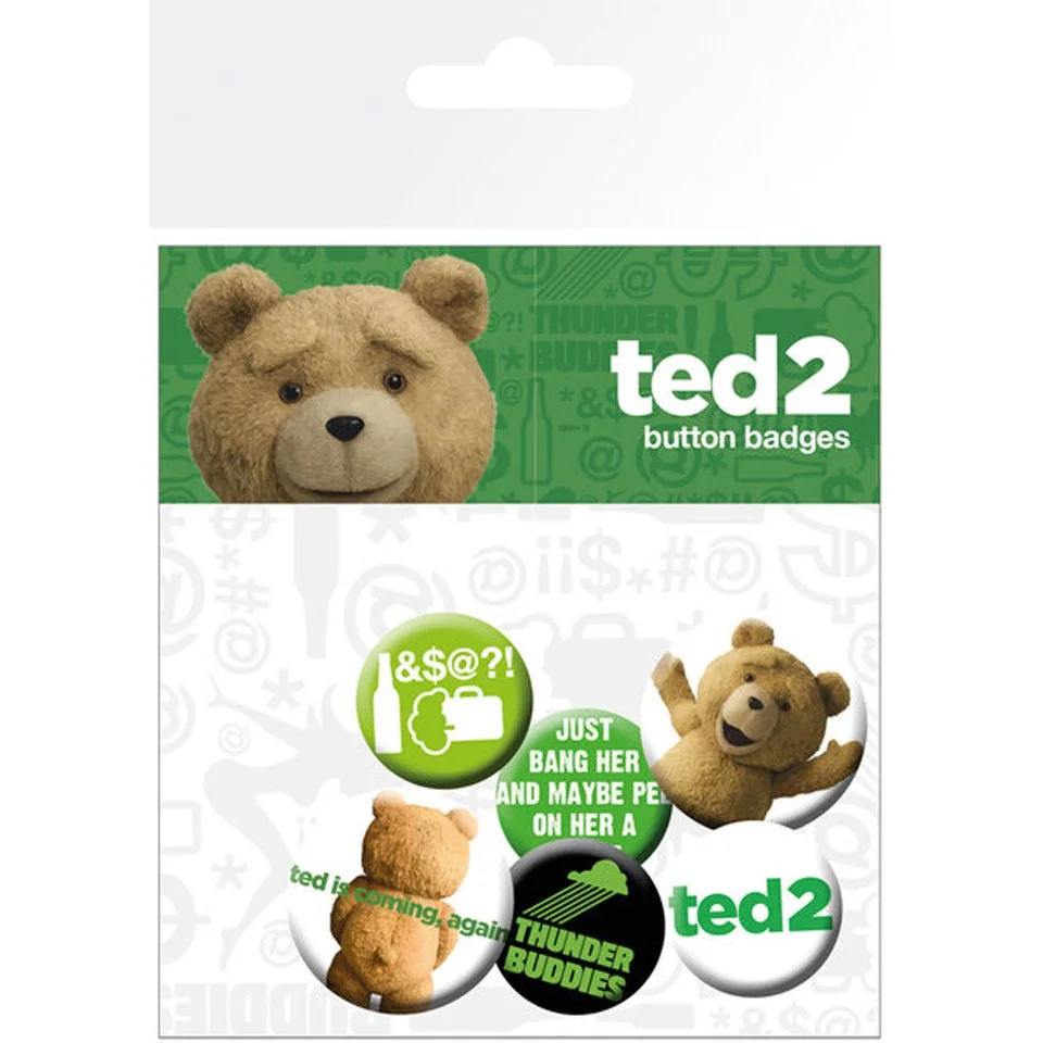 Ted 2 Mix Badge Pack Image 1