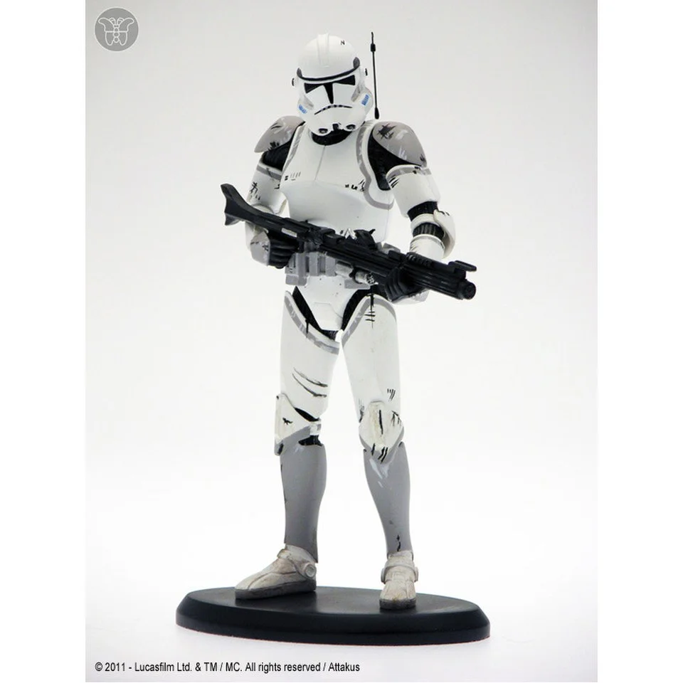 Attakus Star Wars Elite Collection 41st Elite Corps Coruscant Clone Trooper 1:10 Scale Statue Image 1