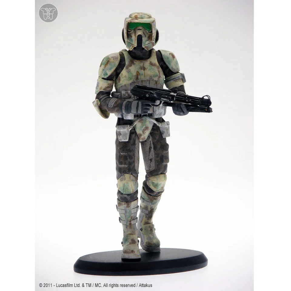 Attakus Star Wars Elite Collection 41st Elite Corps Kashyyyk Trooper 1:10 Scale Statue Image 1