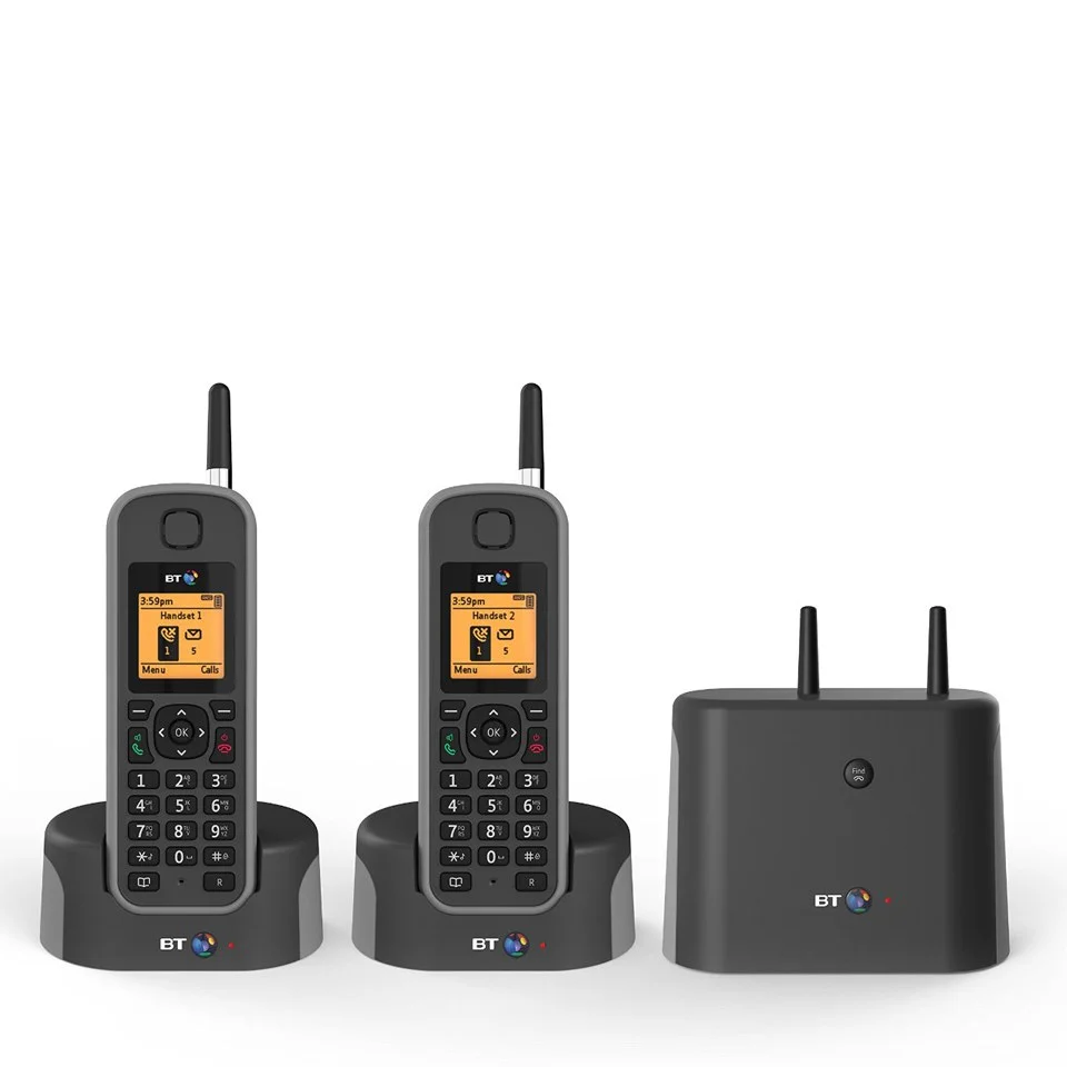BT Elements 1K Long Range Cordless Telephone - Twin Image 1
