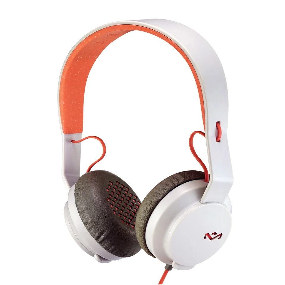 The House of Marley Roar Headphones (Includes In-Line 1 Button Mic) - Pink Image 1