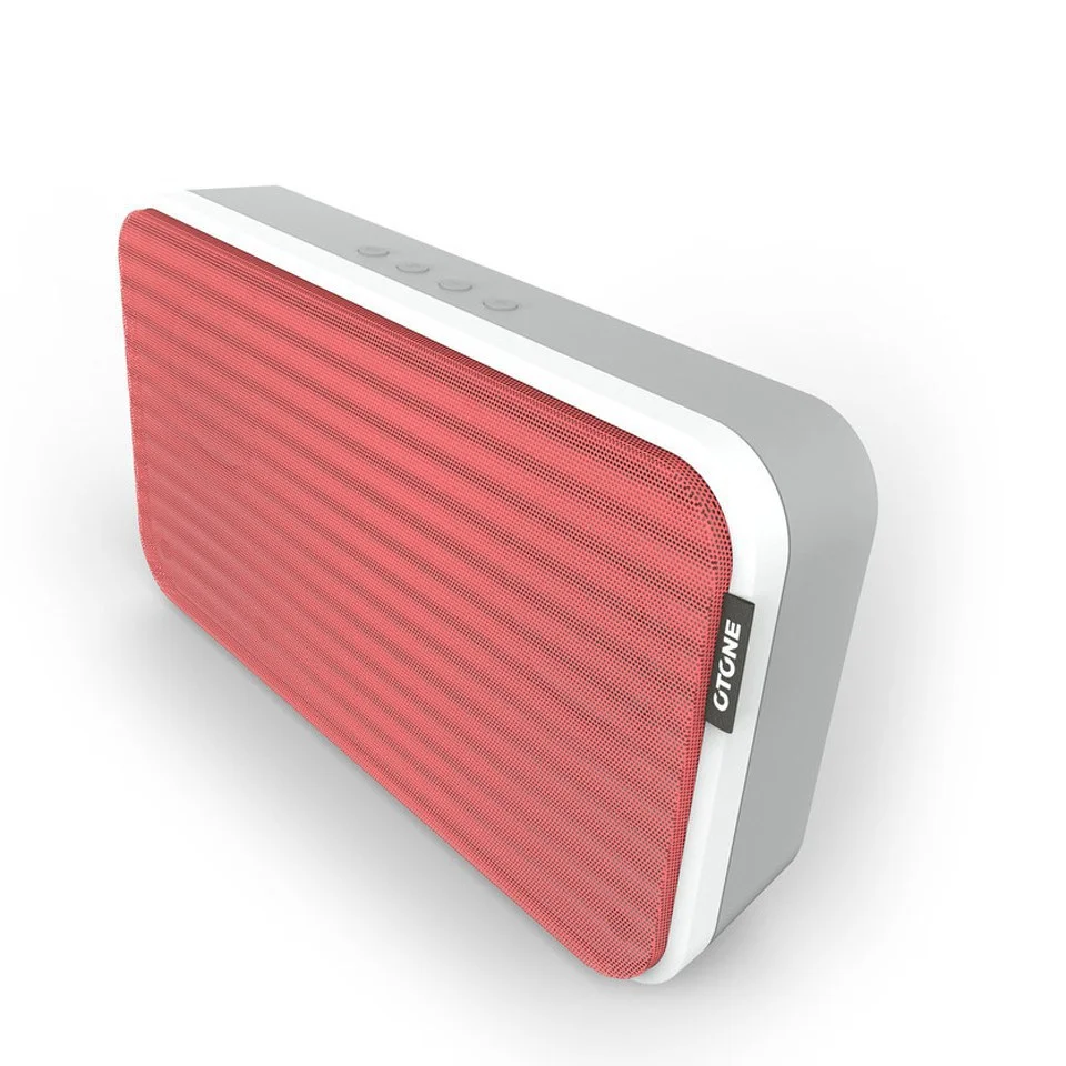 Otone BluWall Portable Bluetooth Speaker - Red Image 1