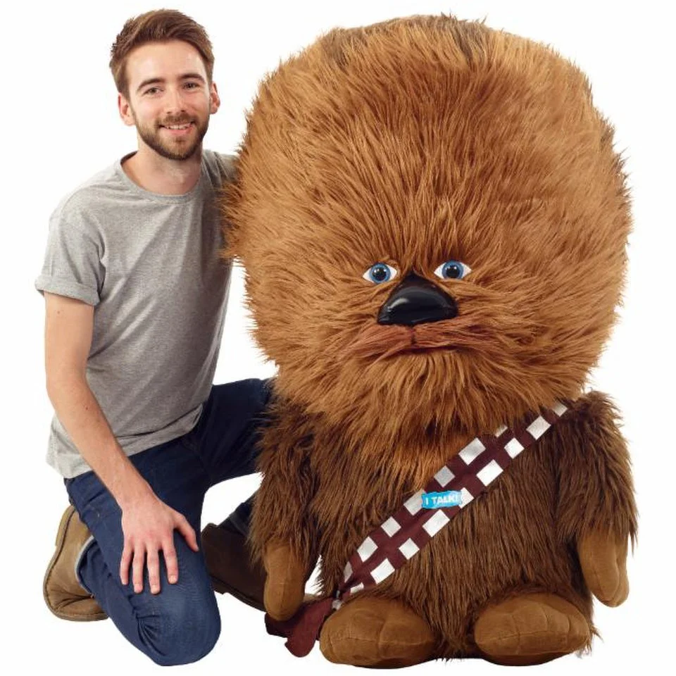 Star Wars Talking Chewbacca 48 Inch Talking Plush Figure Image 1