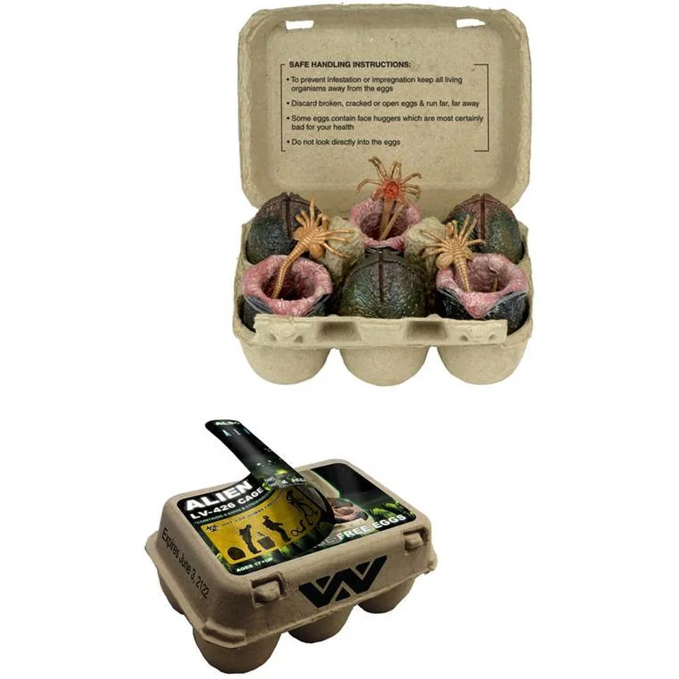 NECA Alien Xenomorph Egg Set In Collectible Carton Image 1