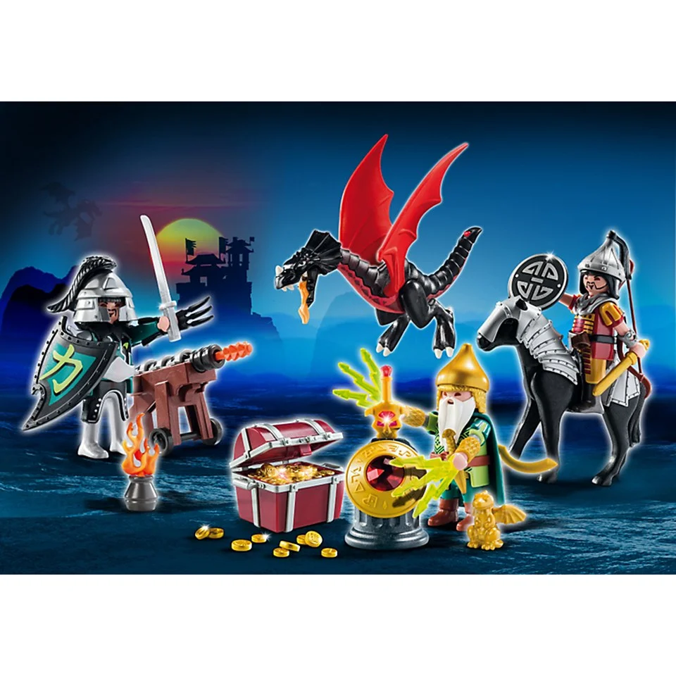 Playmobil Advent Calendar Dragons Treasure Battle (5493) Image 1