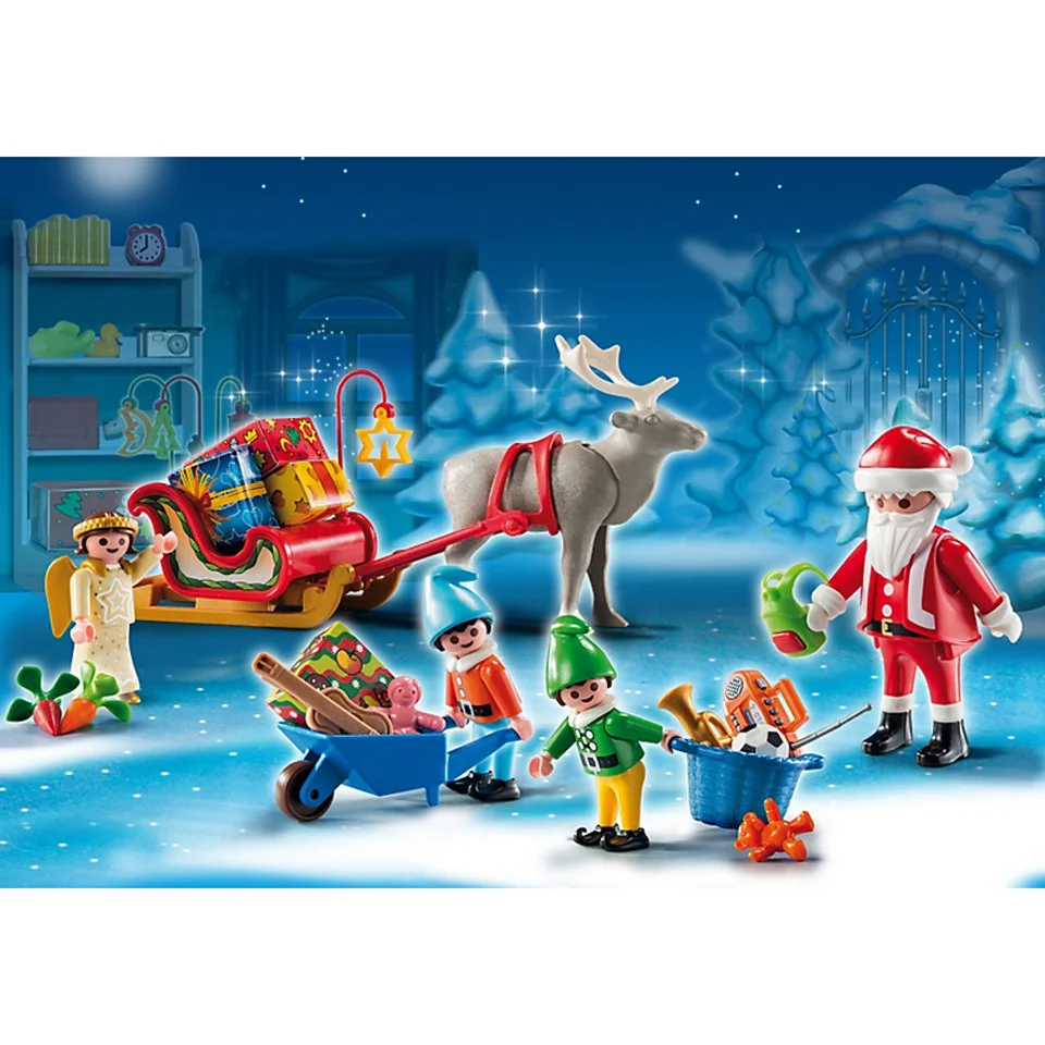 Playmobil Advent Calendar Santas Workshop (5494) Image 1