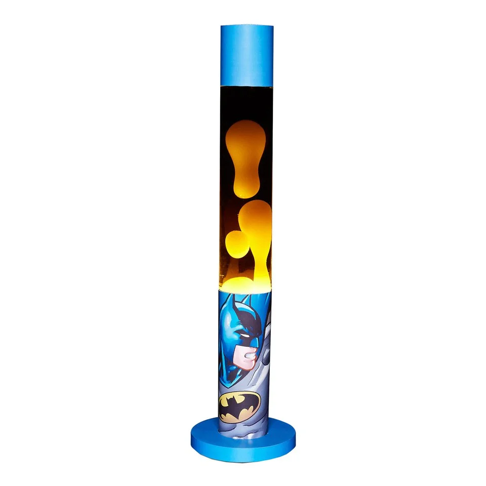DC Comics Batman Graphic Art Lava Lamp Image 1