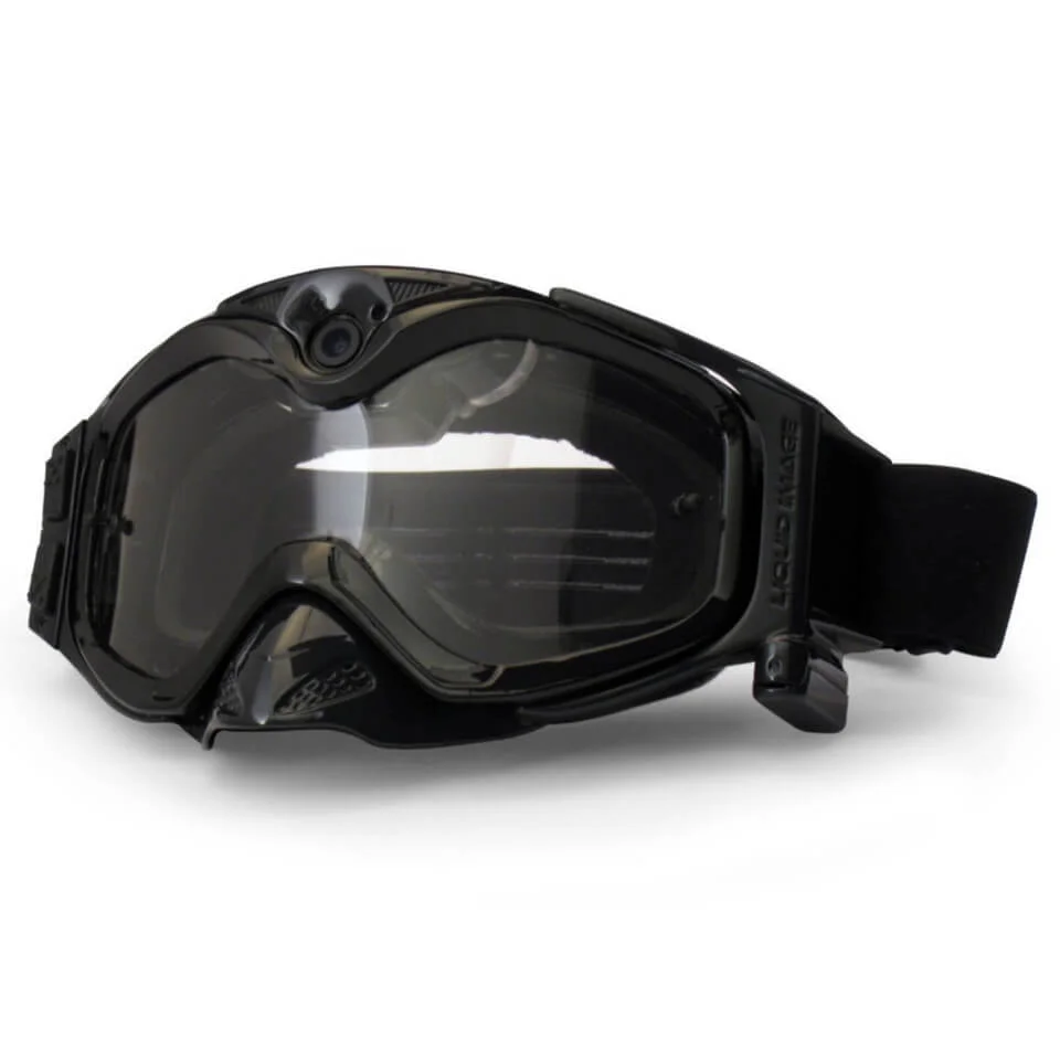 Liquid Image XSC - 384 Xtreme All Sport HD Camera and Camcorder Goggles with LCD Screen - Black Image 1