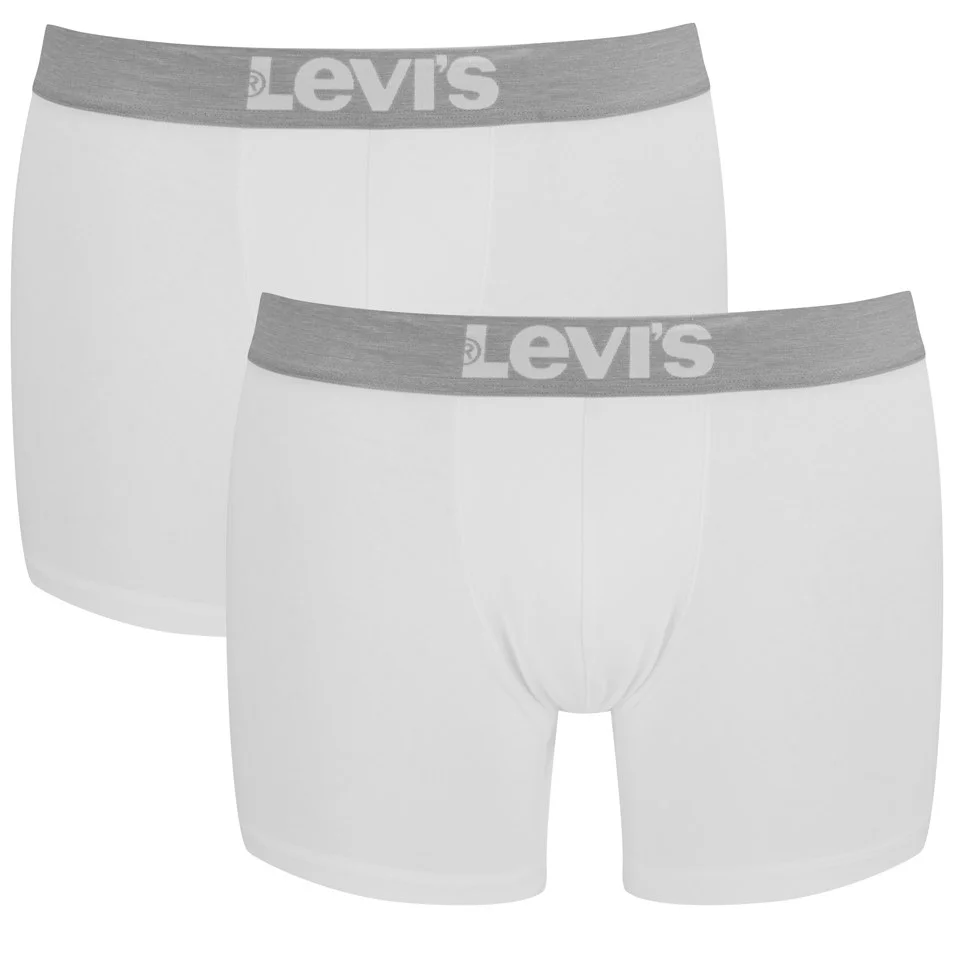 Levi's Men's 200SF 2-Pack Boxer Briefs - White - S - White Image 1