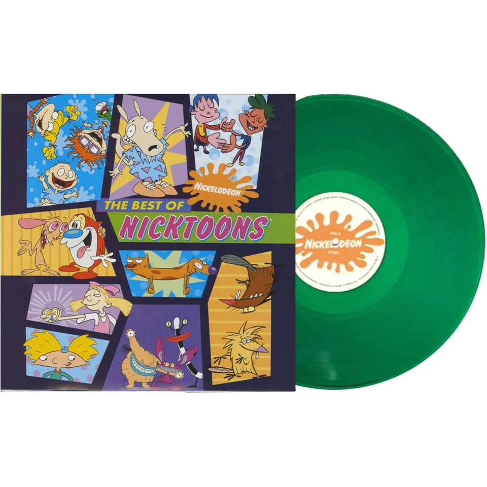 The Best of Nicktoons OST (1LP) - Zavvi Exclusive Limited Green Slime Vinyl (400 Only) Image 1