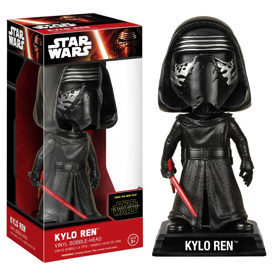Star Wars The Force Awakens Kylo Ren Wacky Wobbler Bobble Head Image 1