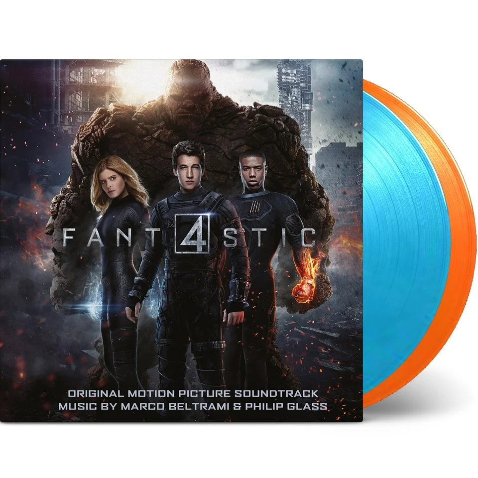 Fantastic Four: The Original Motion Picture Soundtrack OST (2LP) - Zavvi Exclusive Ltd Edition Vinyl - Thing Edition (500 Worldwide Only) Image 1