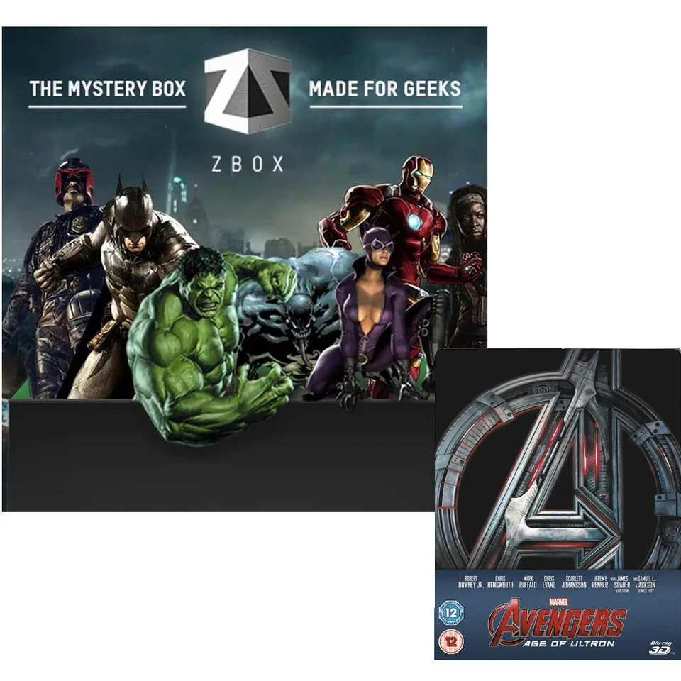 Heroes & Villains ZBOX With Age Of Ultron Steelbook Image 1