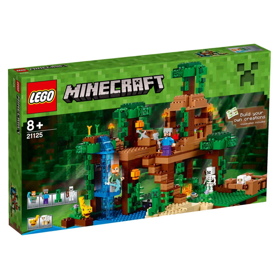 LEGO Minecraft: The Jungle Tree House (21125) Image 1