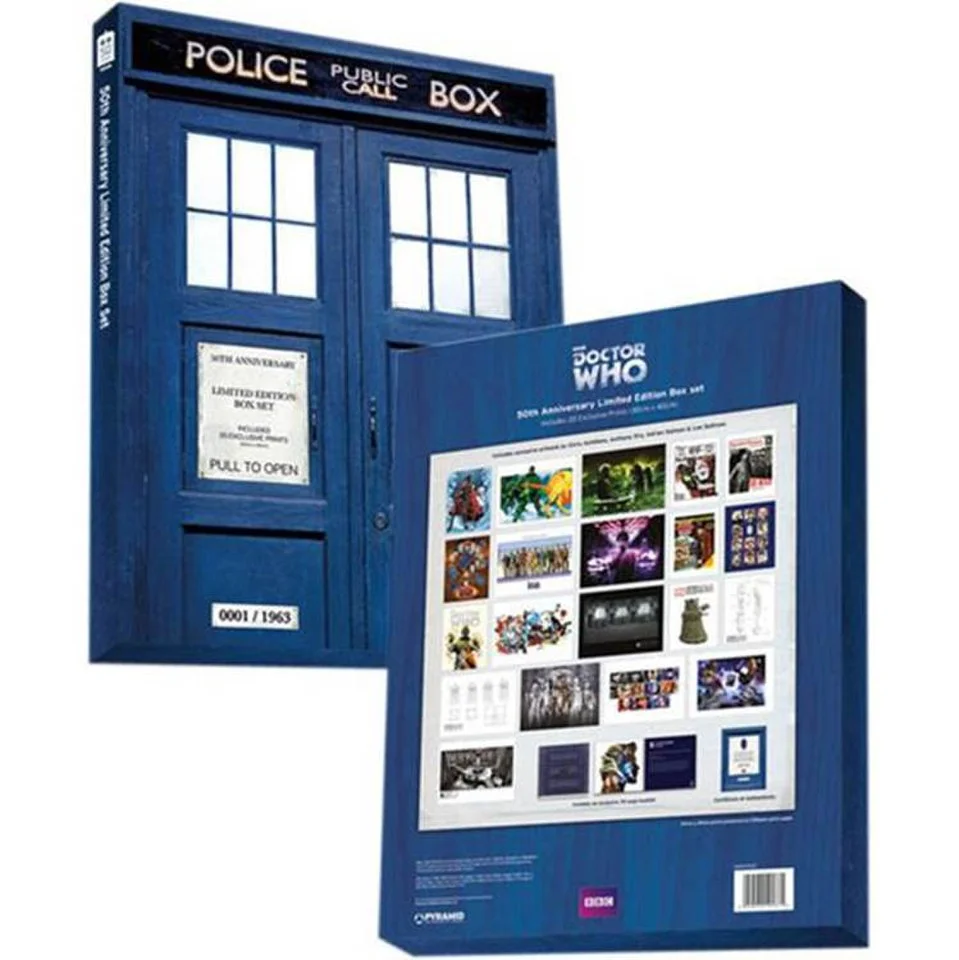 Doctor Who Limited Edition Print Set Image 1