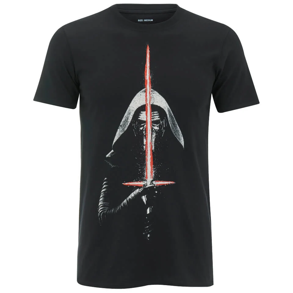 Star Wars Men's Kylo Ren Lightsaber T-Shirt - Black - S - Black Image 1
