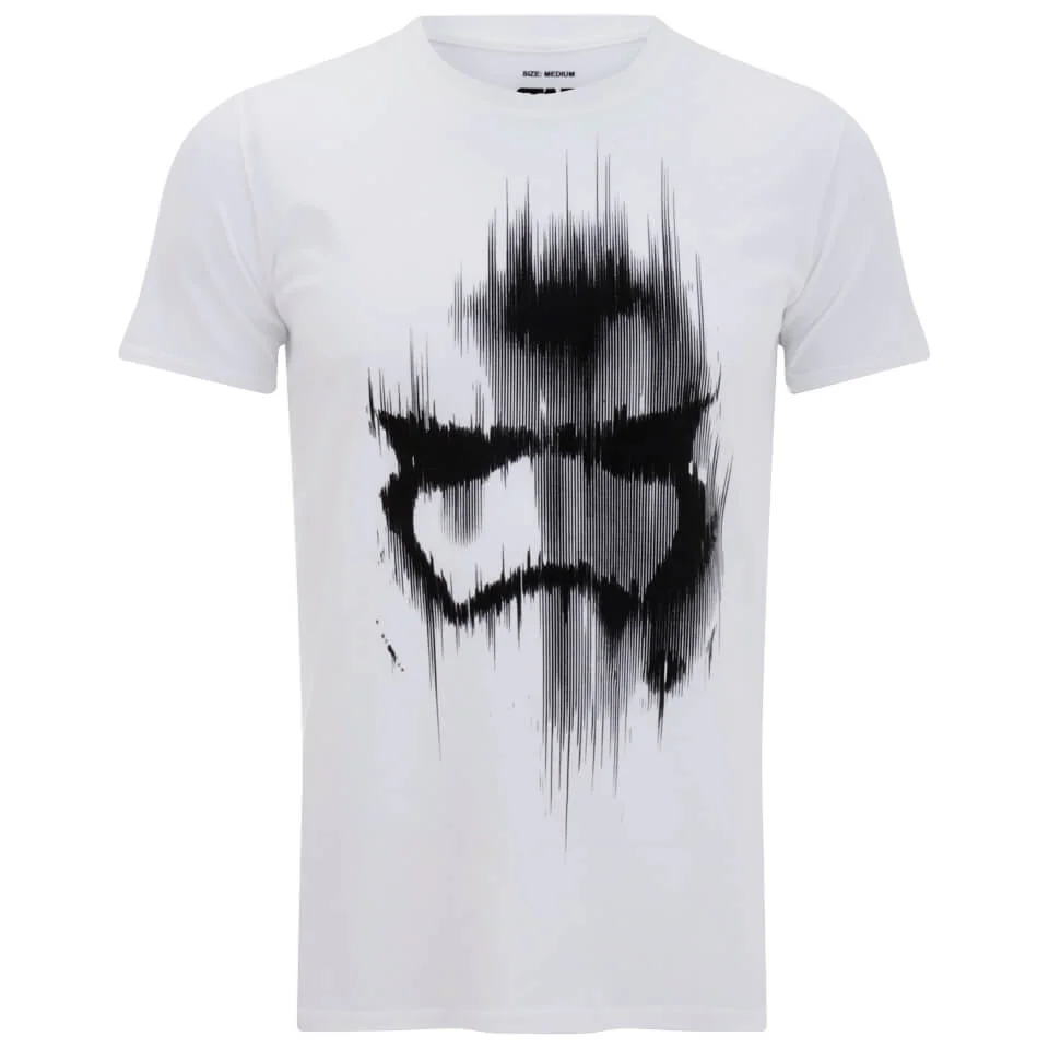 Star Wars Men's Stormtrooper Mask T-Shirt - White - S - White Image 1