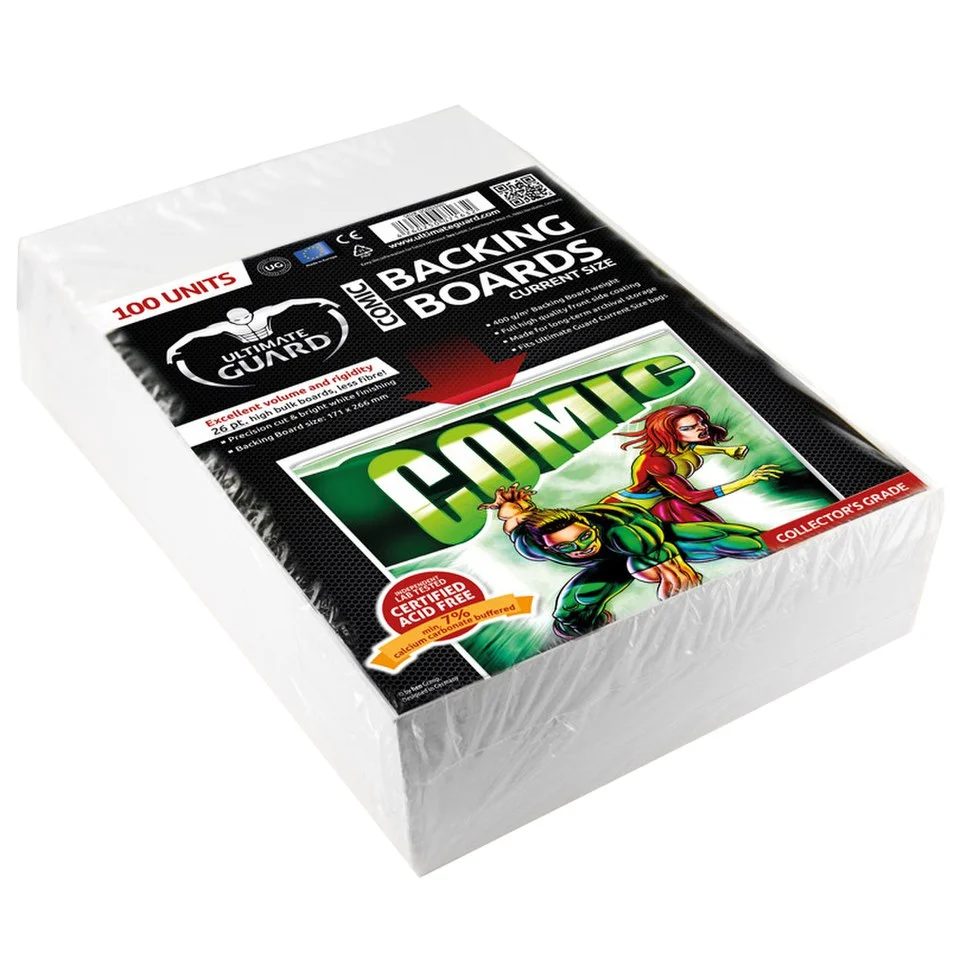 Ultimate Guard Comic Backing Boards Current Size 100 Image 1