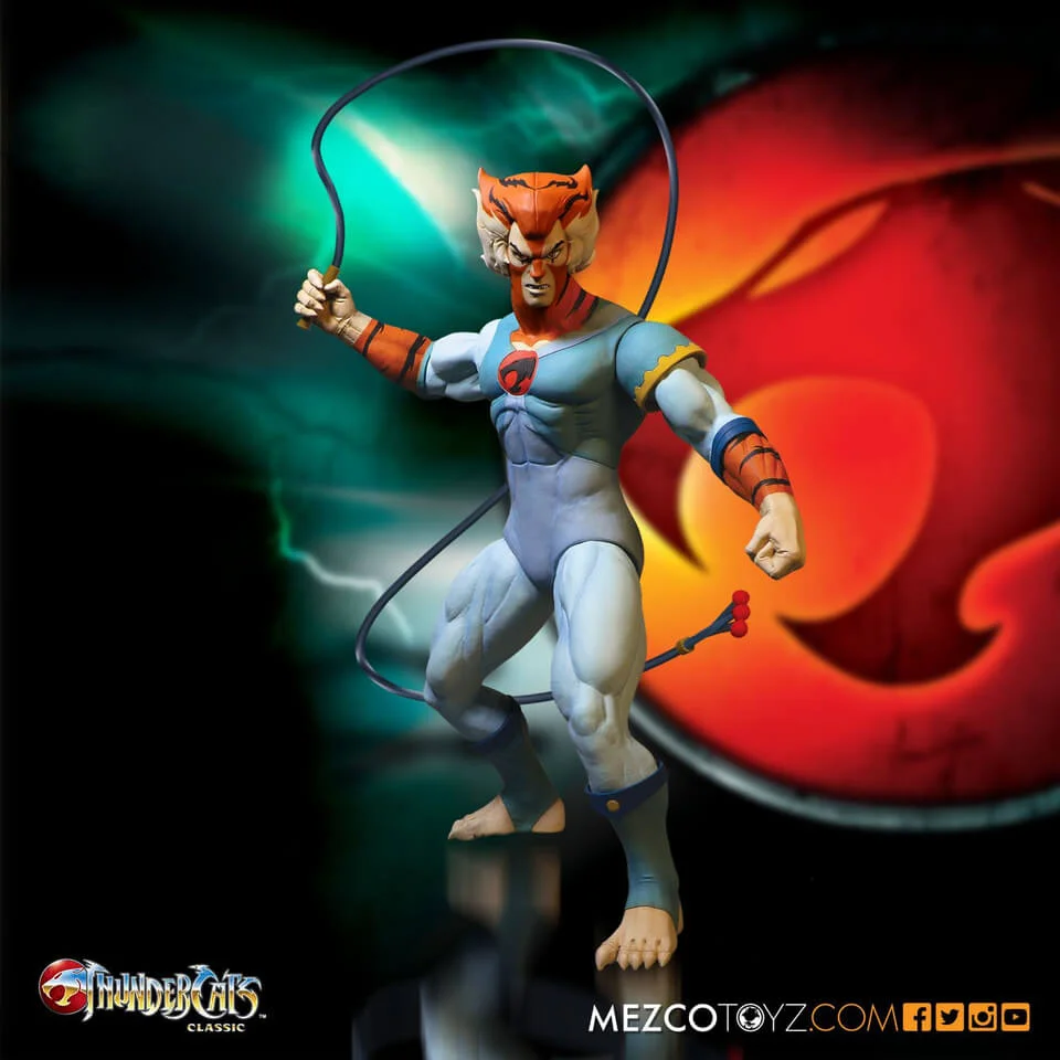Mezco Toys ThunderCats Tygra 14 Inch Figure Image 1