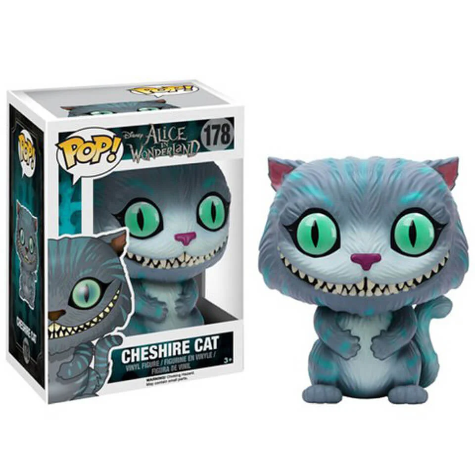 Disney Alice in Wonderland Cheshire Cat Pop! Vinyl Figure Image 1