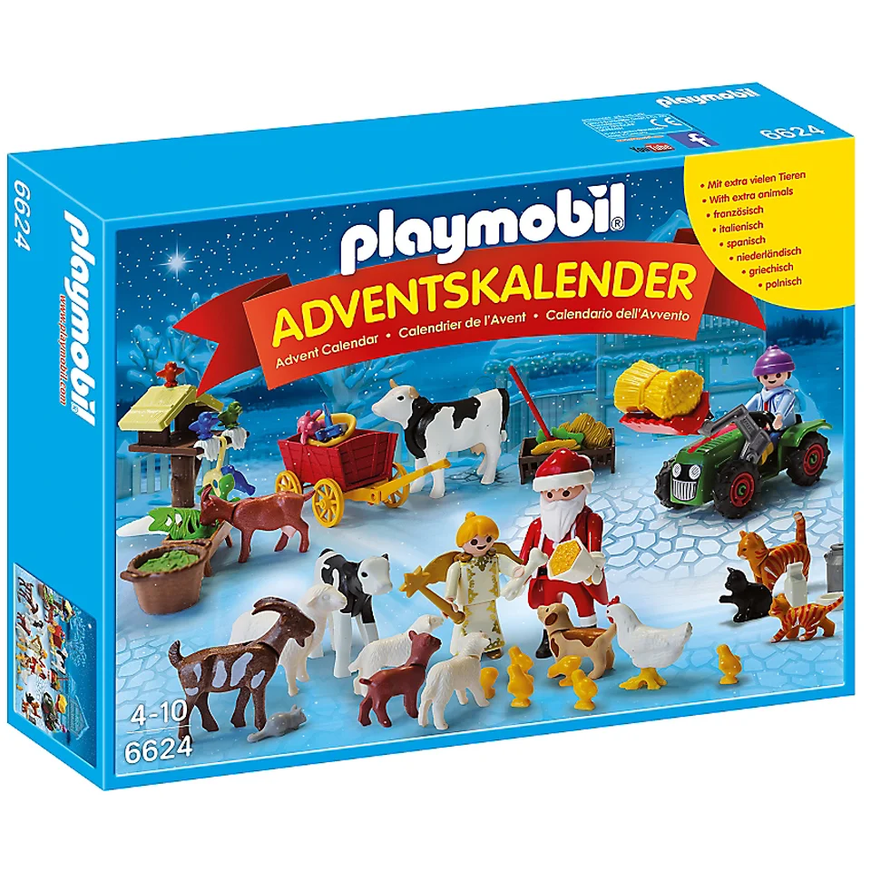 Playmobil Advent Calendar "Christmas on the Farm" (6624) Image 1