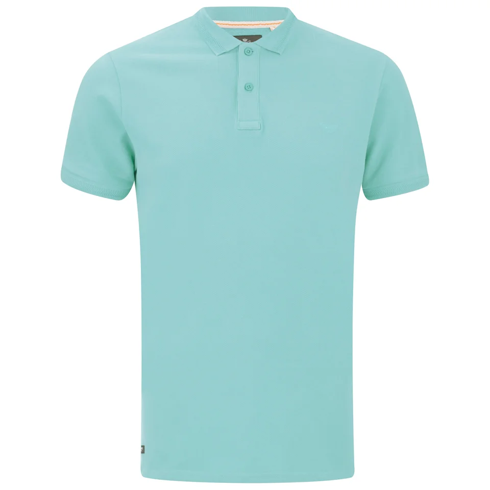 Threadbare Men's Fred Polo Shirt - Blue - S - Blue Image 1