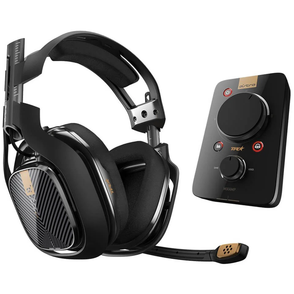 ASTRO A40TR Pro Gaming Headset + MixAmp - Black (PS4) Image 1