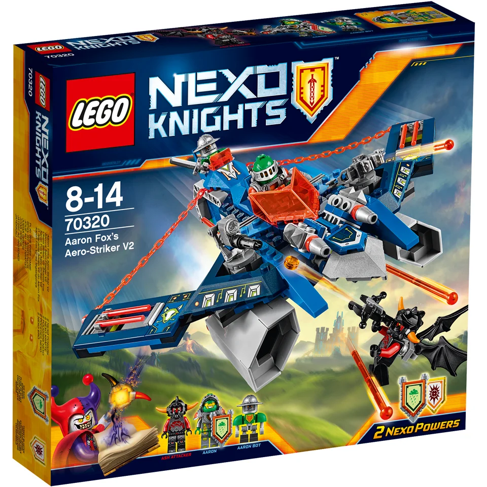 LEGO Nexo Knights: Aaron Fox's Aero-Striker V2 (70320) Image 1