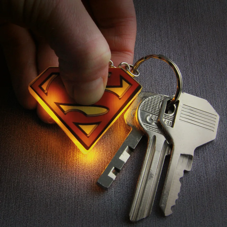 Superman Light-up Key Ring Image 1