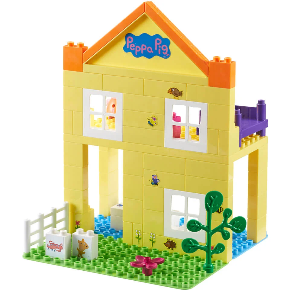Peppa Pig Construction: Deluxe Peppa's House Set Image 1