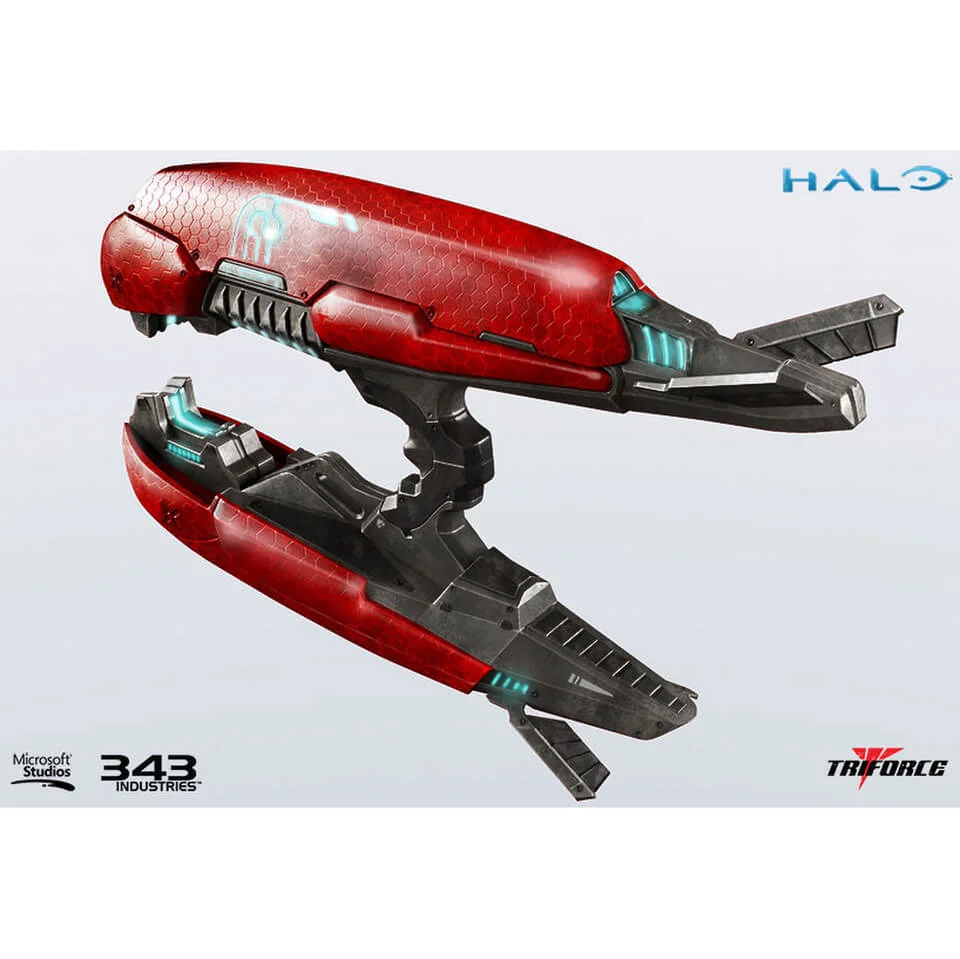 TriForce Halo 2 Brute Plasma Rifle Anniversary Edition 24 Inch Replica Image 1