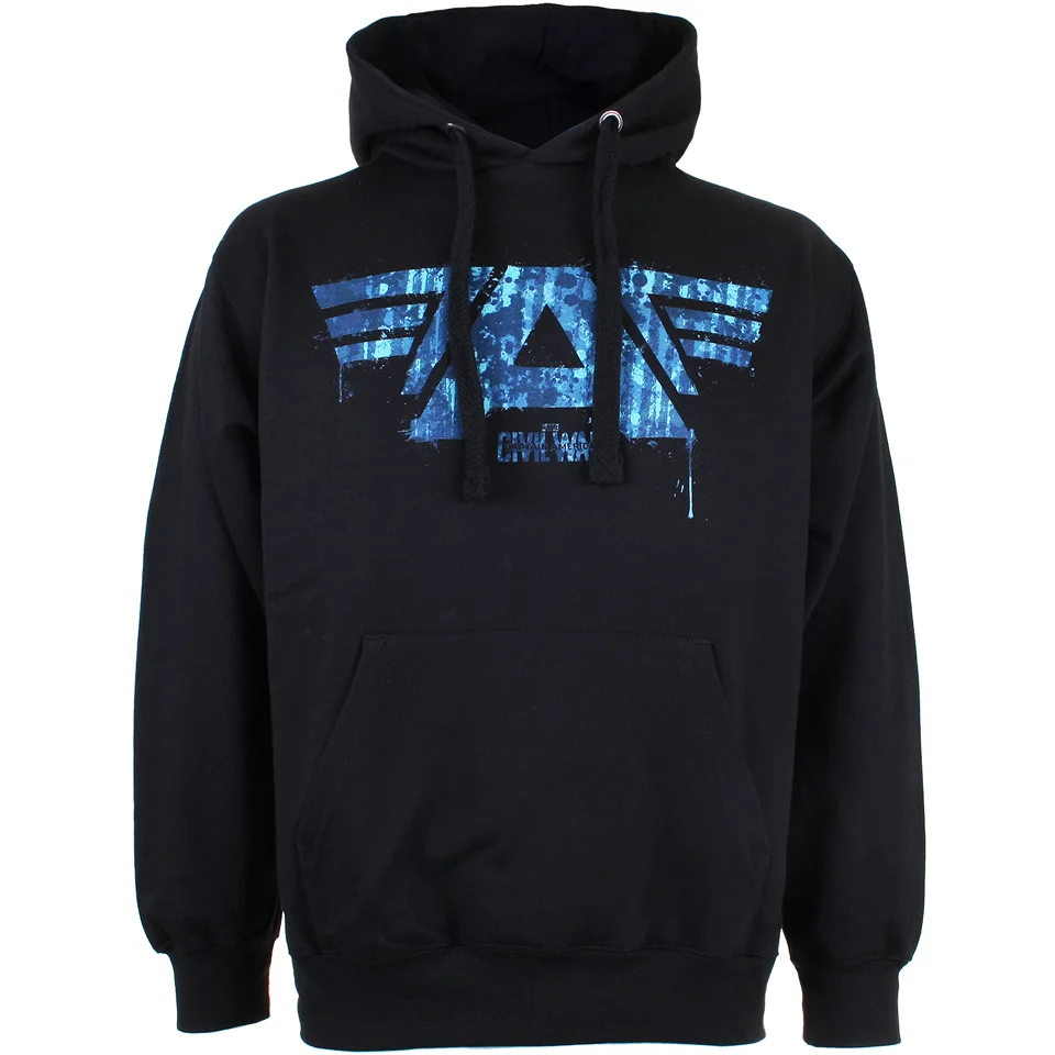 Marvel Men's Captain America Civil War A-Wings Hoody - Black - S - Black Image 1