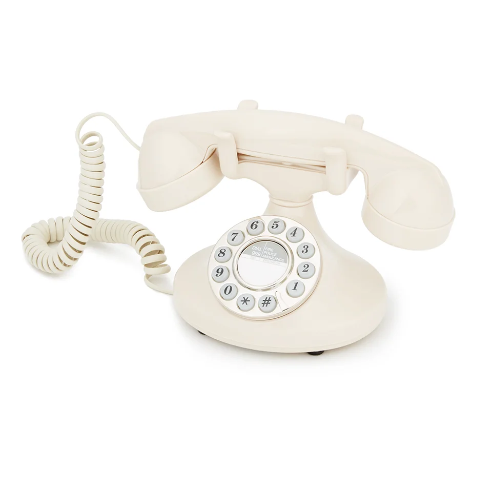 GPO Pearl Classic Retro Corded Telephone - Ivory Image 1
