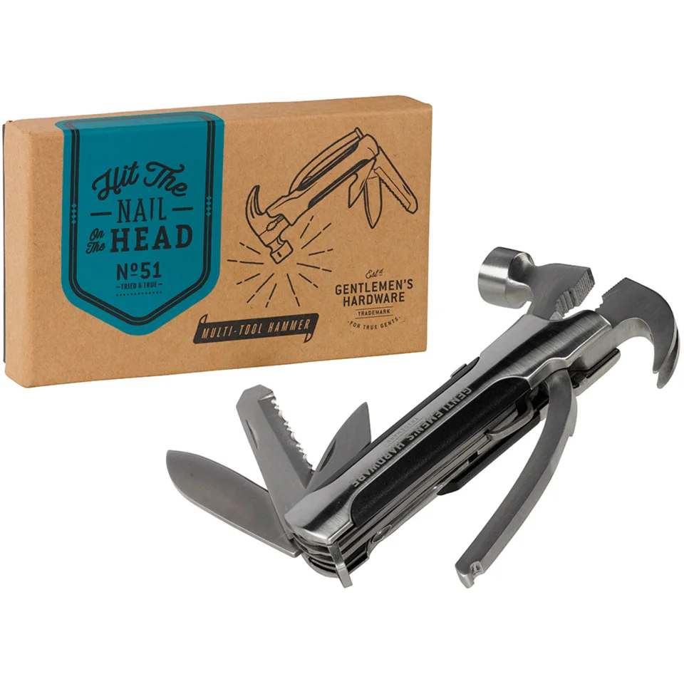 Gentlemen's Hardware Multi Purpose Hammer Tool Image 1