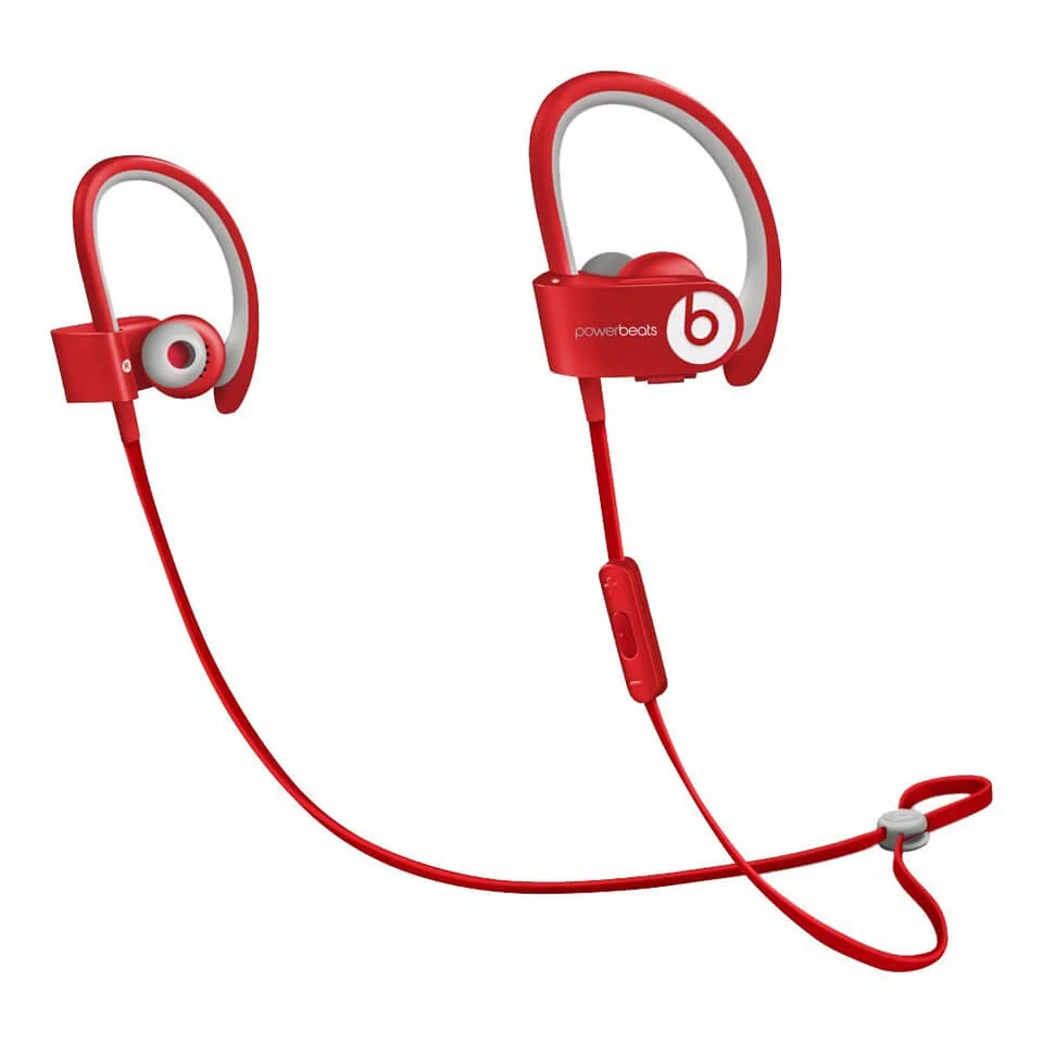Beats by Dr. Dre: Powerbeats 2 Wireless Active Collection Earphones - Red (Manufacturer Refurbished) Image 1