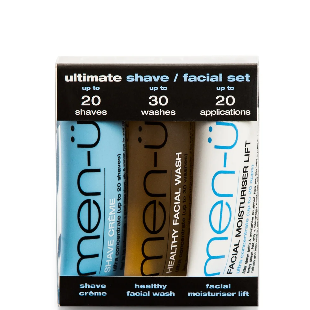 men-u Ultimate Shave Facial Set Image 1
