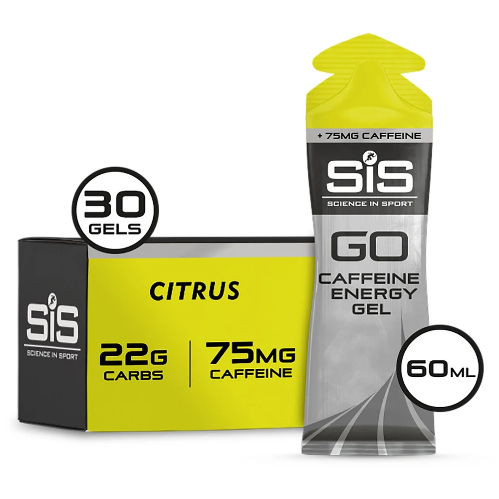 Science in Sport GO Energy + Caffeine Gel Box of 30 - Berry Image 1
