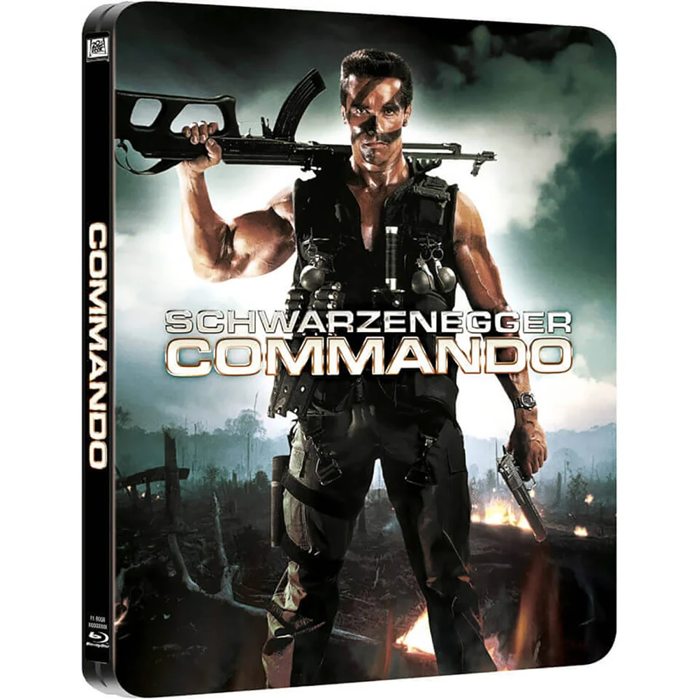 Commando - Zavvi UK Exclusive Limited Edition Steelbook Image 1