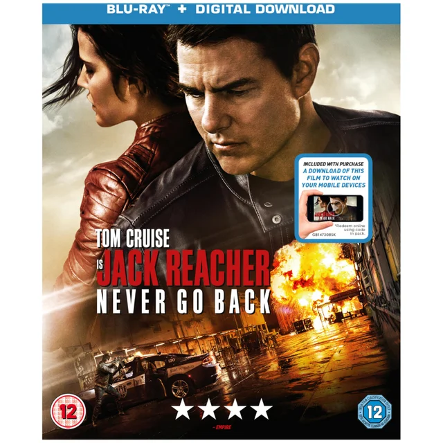 Jack Reacher: Never Go Back (Includes Digital Download)