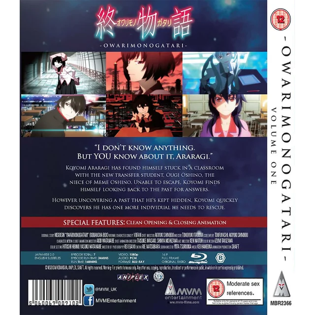 Owarimonogatari - Part 1