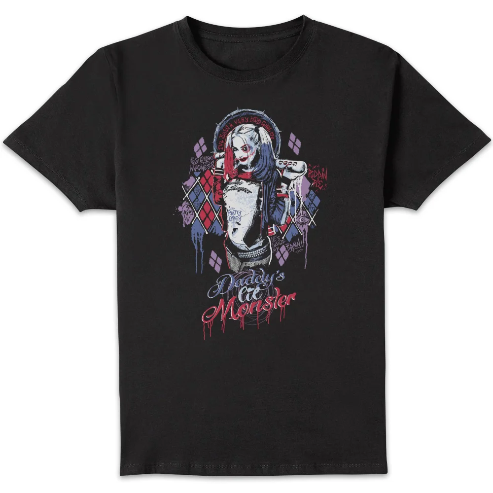 DC Comics Suicide Squad Daddys Lil Monster T-Shirt - Black - S Image 1