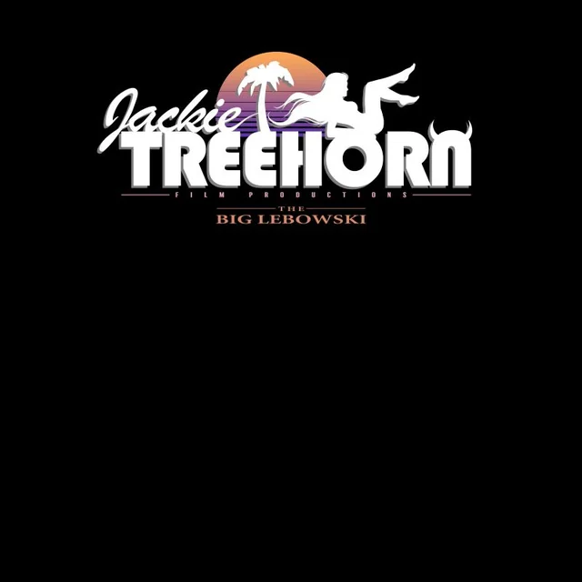 The Big Lebowski Treehorn Logo T-Shirt - Black