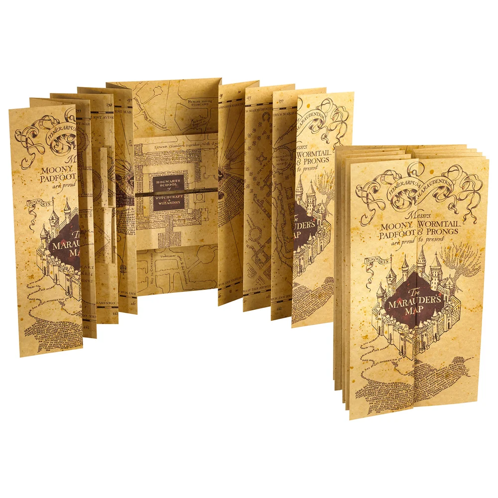 Harry Potter Marauder's Map Replica Image 1