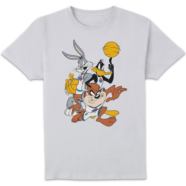 Space Jam Group Shot Men's T-Shirt - White