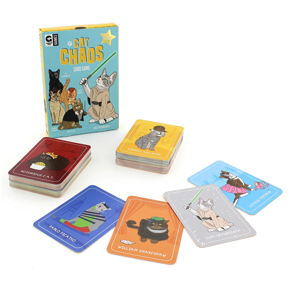 Cat Chaos Card Game Image 1