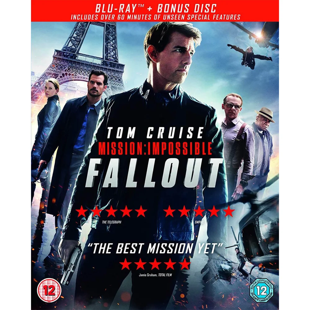 Mission: Impossible - Fallout (Blu-ray + Bonus Disc) Image 1