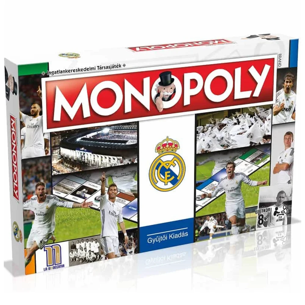 Monopoly Board Game - Real Madrid Edition Image 1