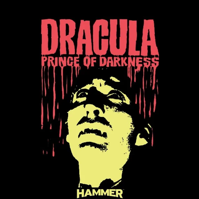 Hammer Horror Dracula Prince Of Darkness Men's T-Shirt - Black